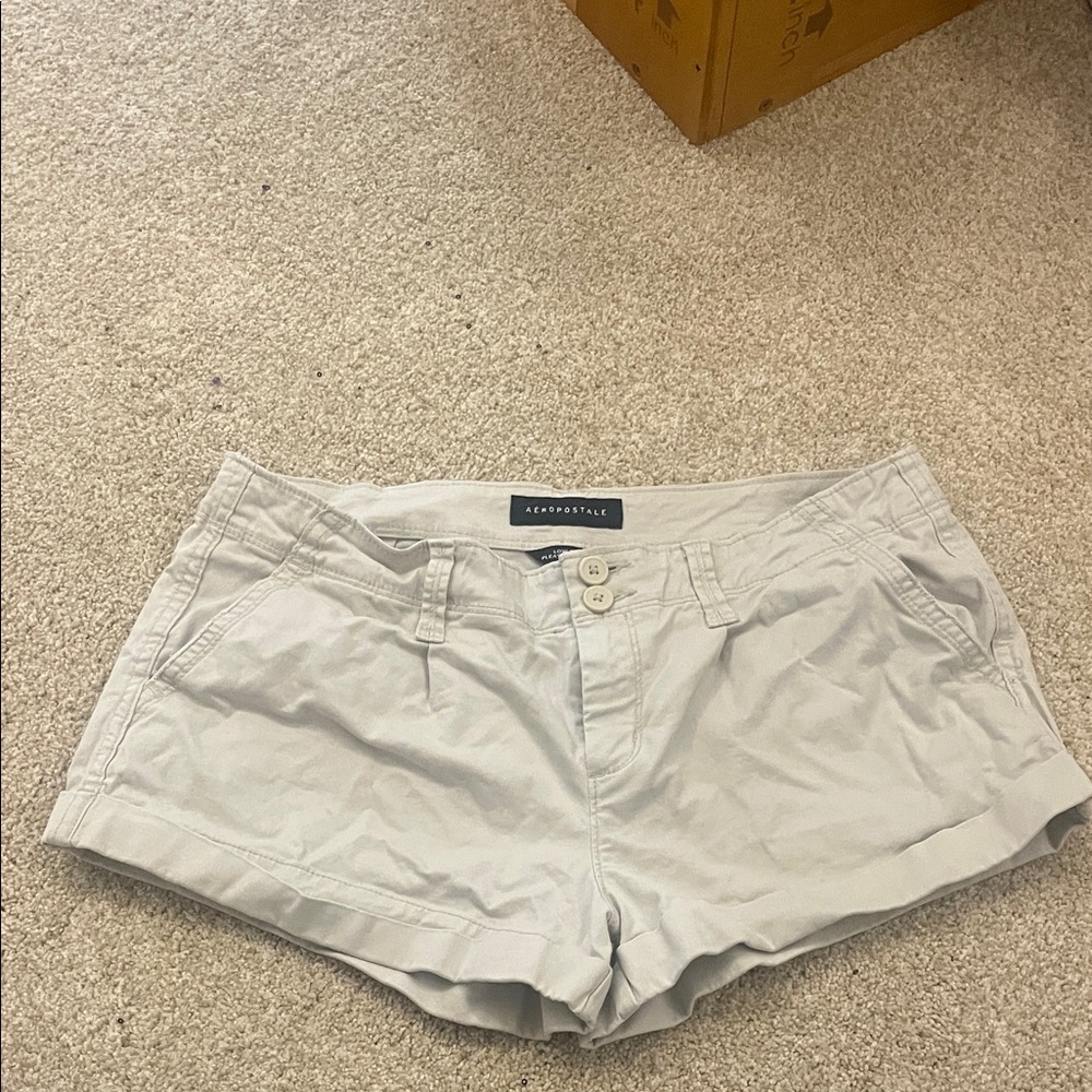 Aeropostale Women's Low Rise Pleated Shorty